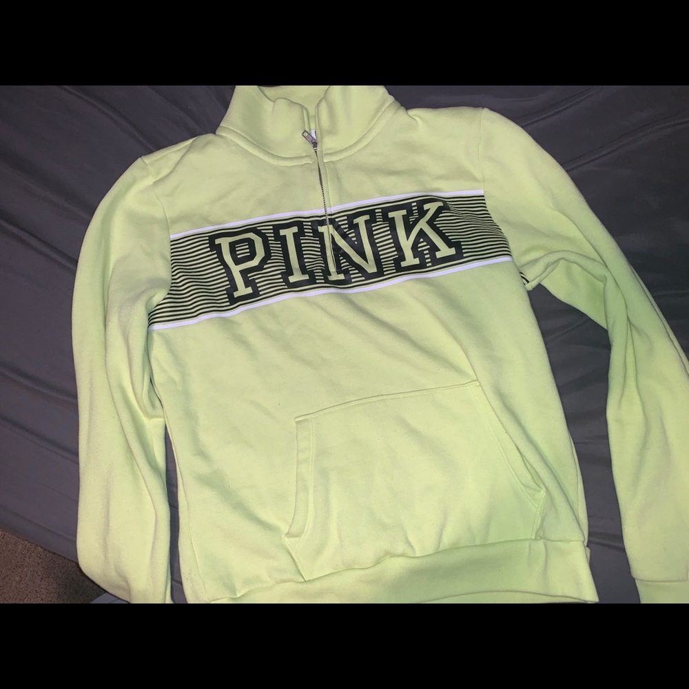 Neon Pink Zip Up